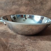 Lot de 2 saladiers  inox
