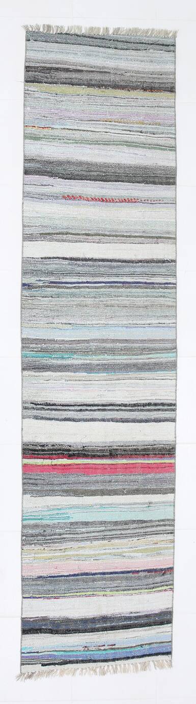 2x10 Rug For Hallway Vintage Kilim Runner Rug, 71x297Cm