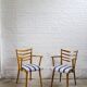 2x Thonet armchairs, 1960s