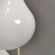 Rare Helios table lamp from Holmegaard, designed by Arne Branzell in 1984.