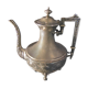 Teapot in silver metal hallmark 19 th century