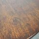 Round antique English oak tilt-top table with wonderful colors