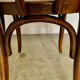 3 chaises bistrot Fischel modèle n°98 de 1915