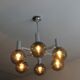 Sputnik chandelier by Kaiser Leuchten vintage 1960
