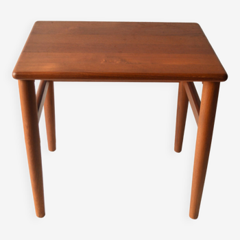 Table d’appoint scandinave en teck années 1950/60 vintage coffe table