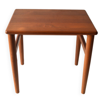 Table d’appoint scandinave en teck années 1950/60 vintage coffe table