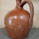 Red stoneware jug from the 18th century