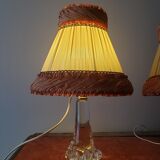 Paire de lampes Baccarat