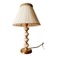 Lampe rétro en onyx vert