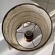 Turned wood lamp from the 1970s