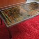 Coffee table by Robert and Jean Cloutier in steel and enameled lava stone Vintage 1950