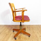 Stoll Giroflex wooden workshop chair