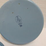 Vintage enameled metal kettle