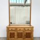Set Buffet & Mirror XXL "Workshop Spirit" – Patinated Pine