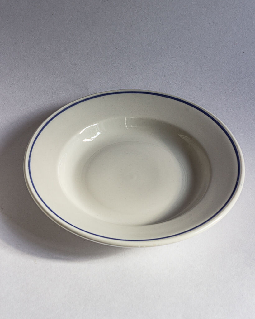 Set of six hollow plates - Faïencerie de Gien - Vintage