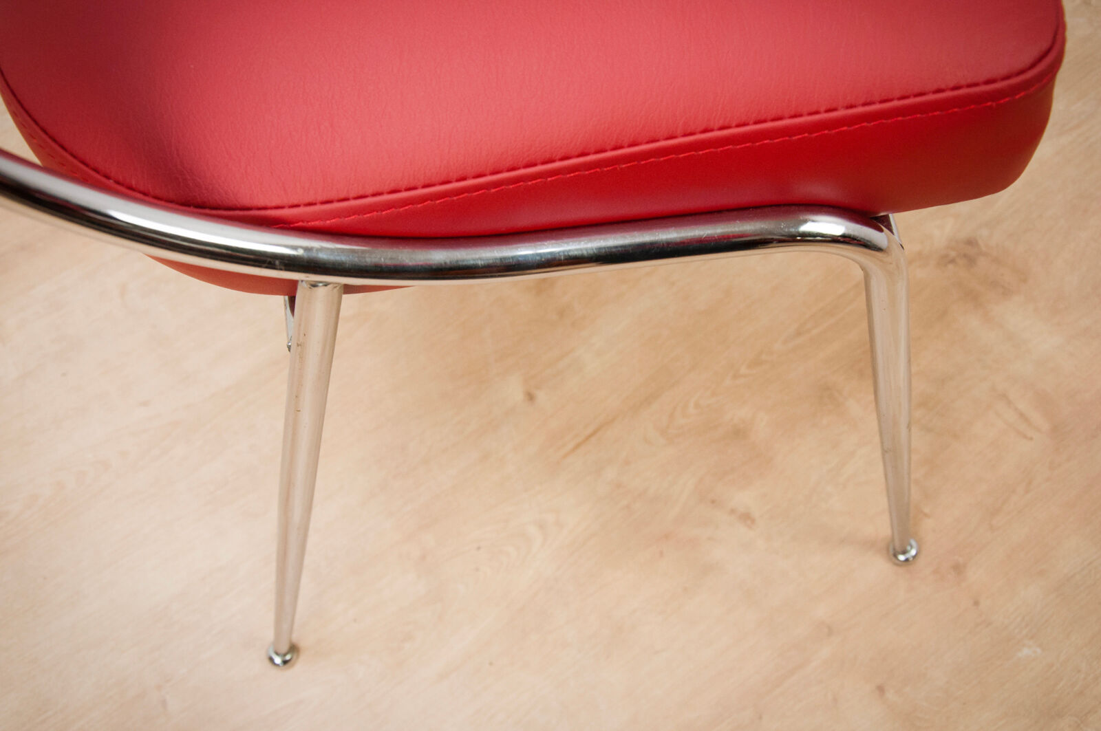 Italian Chrome Dinning Chairs, 1950s, Set of 2