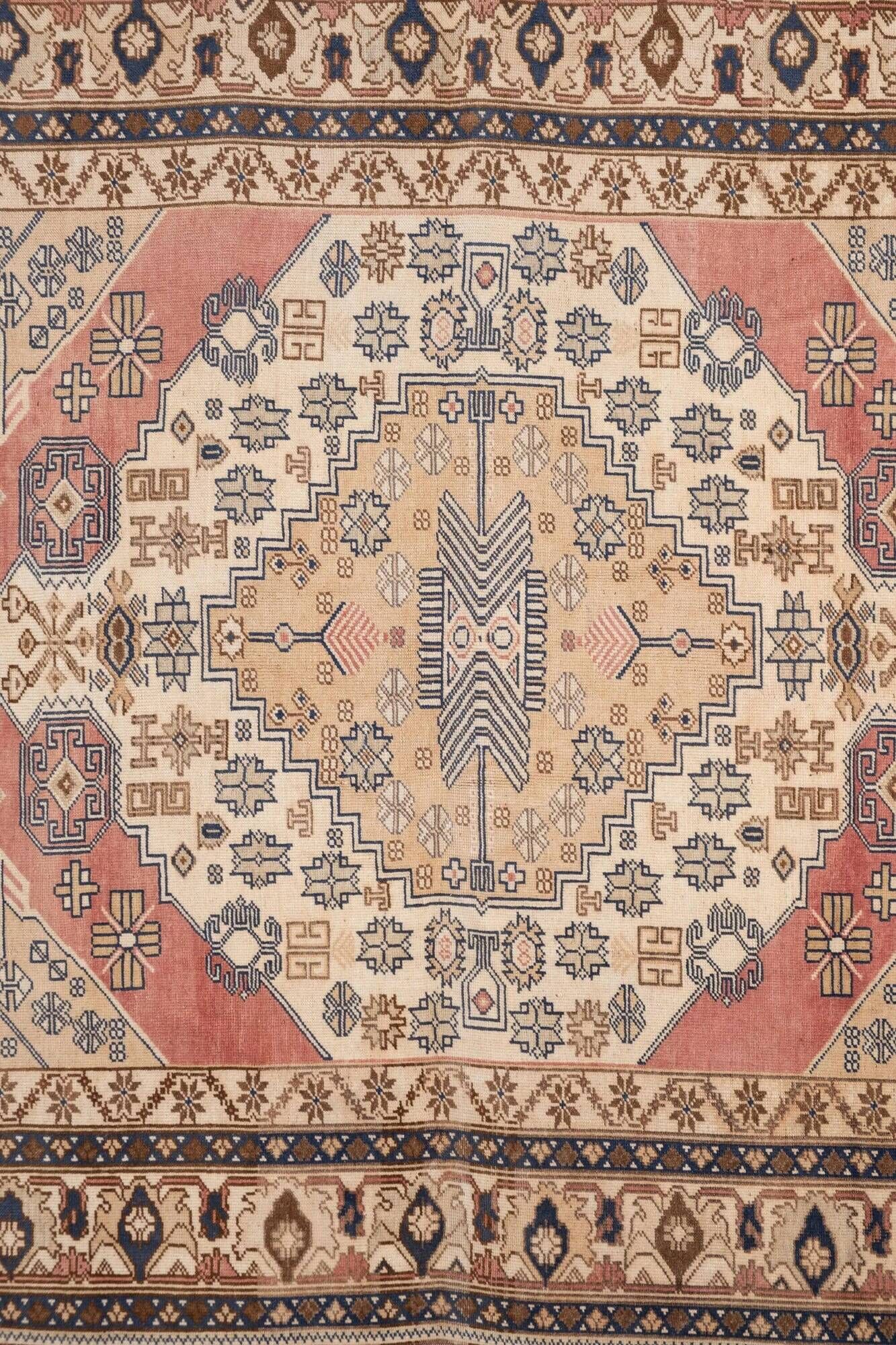 Tapis turc vintage fait main