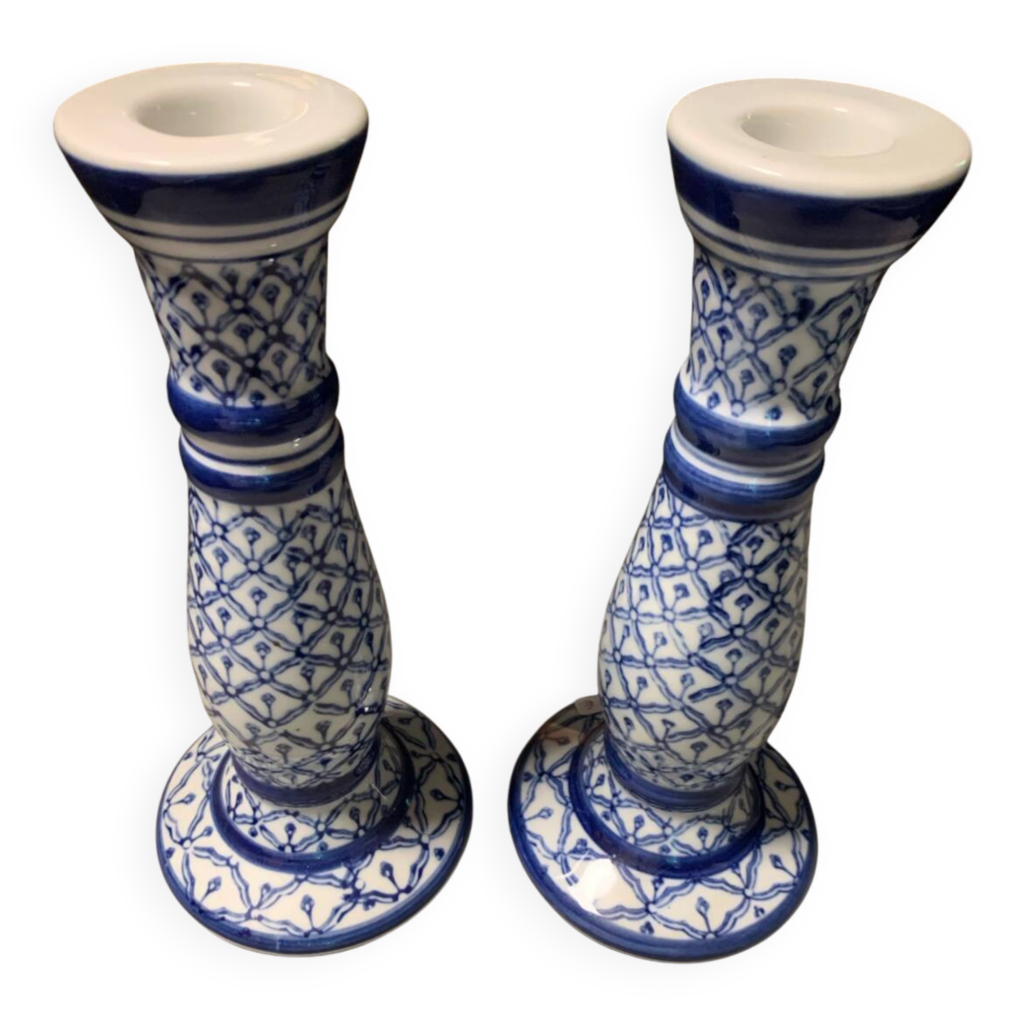 Ceramic candle holders