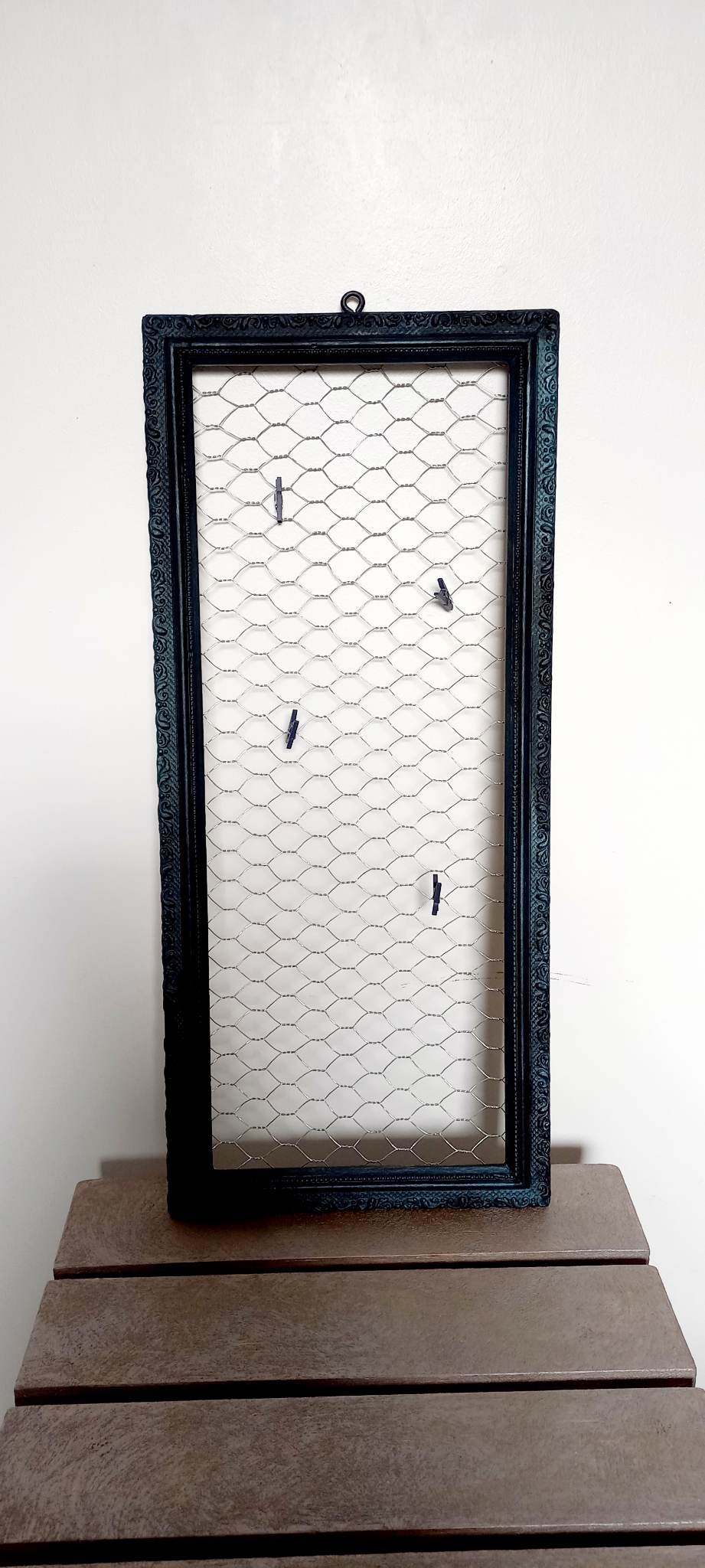 Old frame photo holder or jewelry holder