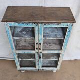 Old Burmese teak display case