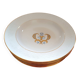 6 Bavaria soup plates. Annabel model. White, gold edging. Central motif.