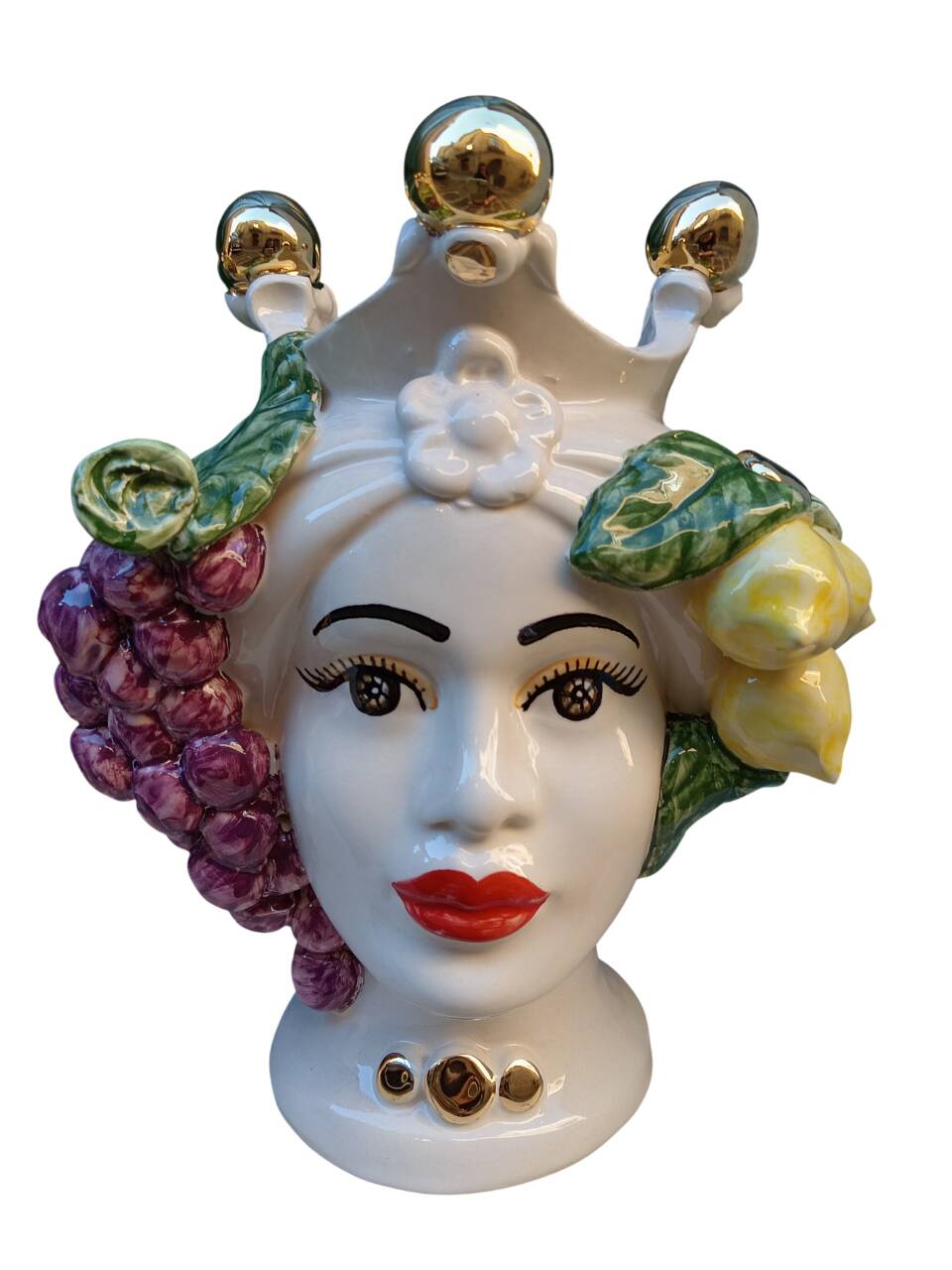 Test of Sicilian Moor in ceramic