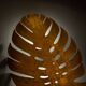 Wonderful 20thc spanish set of six leaf wall lights c.1970