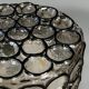 Plafonnier des années 60 70 Glashütte Limburg Allemagne en verre et métal