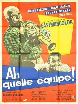 Affiche cinéma originale de 1958.Ah