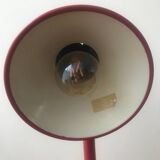 Red desk lamp with pencil holder 80/90'