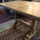 Decapped oak kitchen table