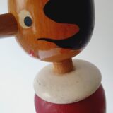 Large articulated wooden Pinocchio