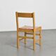 Solid pine chairs, La Cascade Residence, Les Arcs 1600, 1970