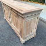 Restored solid wood buffet in the 18th-century Louis Philippe style, 180cm