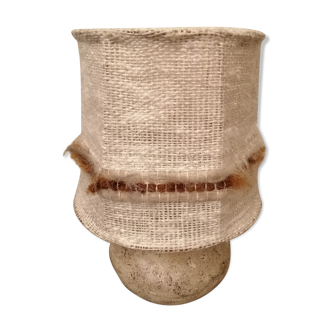 Lamp in sandstone