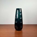 Mid-century German glass vase by Karl Friedrich Glas, 1960s.