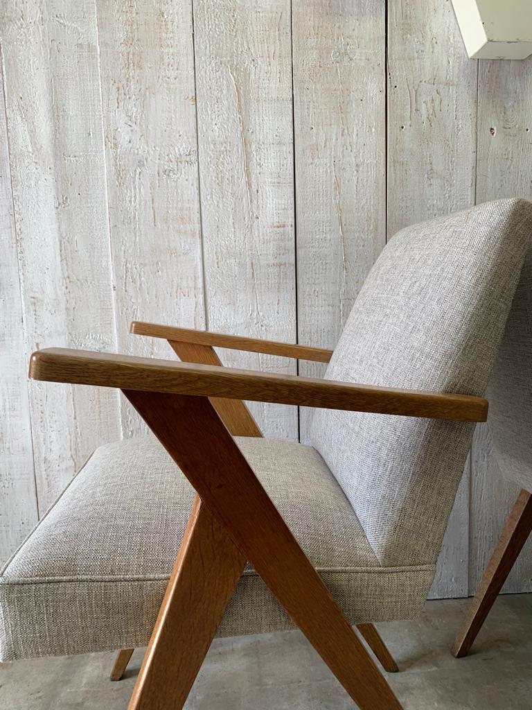 Pair of vintage armchairs