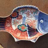 Plat Imari en forme de poisson 41 x 26cm
