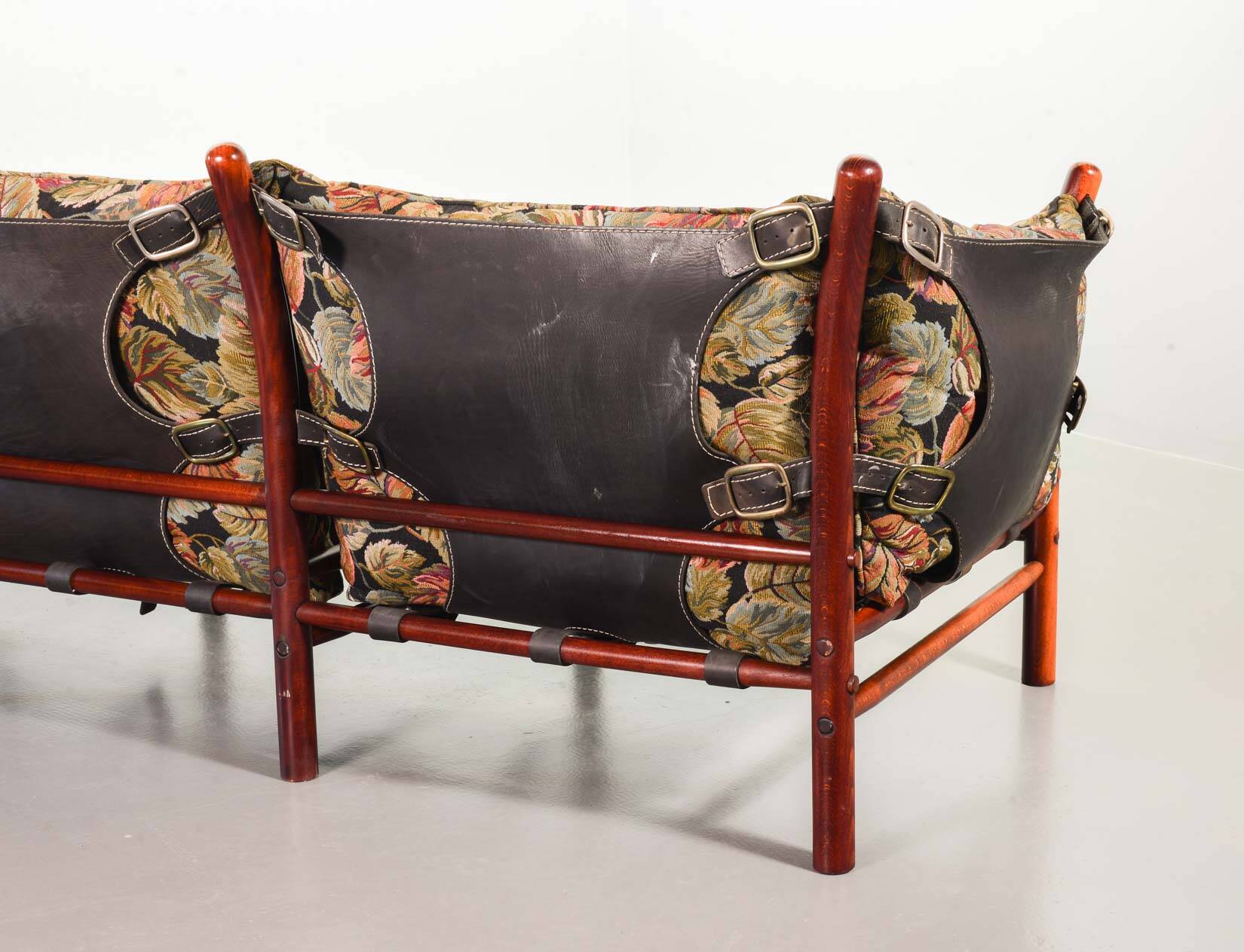 Arne Norell 3-Seat Ilona Rosewood Sofa for Arne Norell AB Aneby Möbler 60s