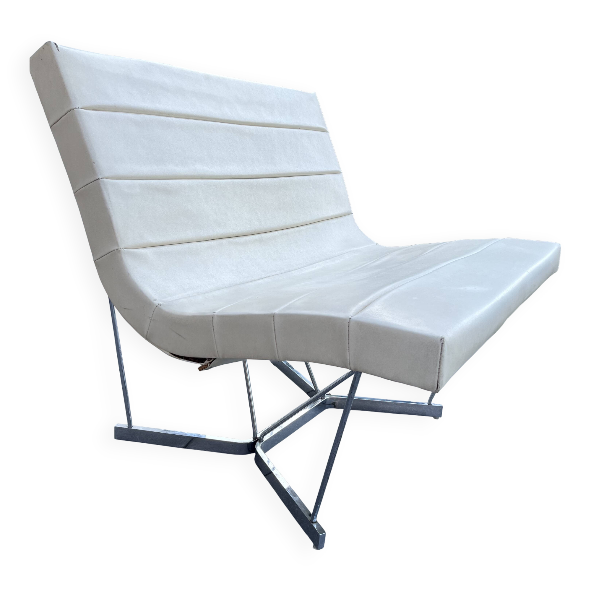 Armchair model 6380 known as "Catenary" by George Nelson for Herman Miller