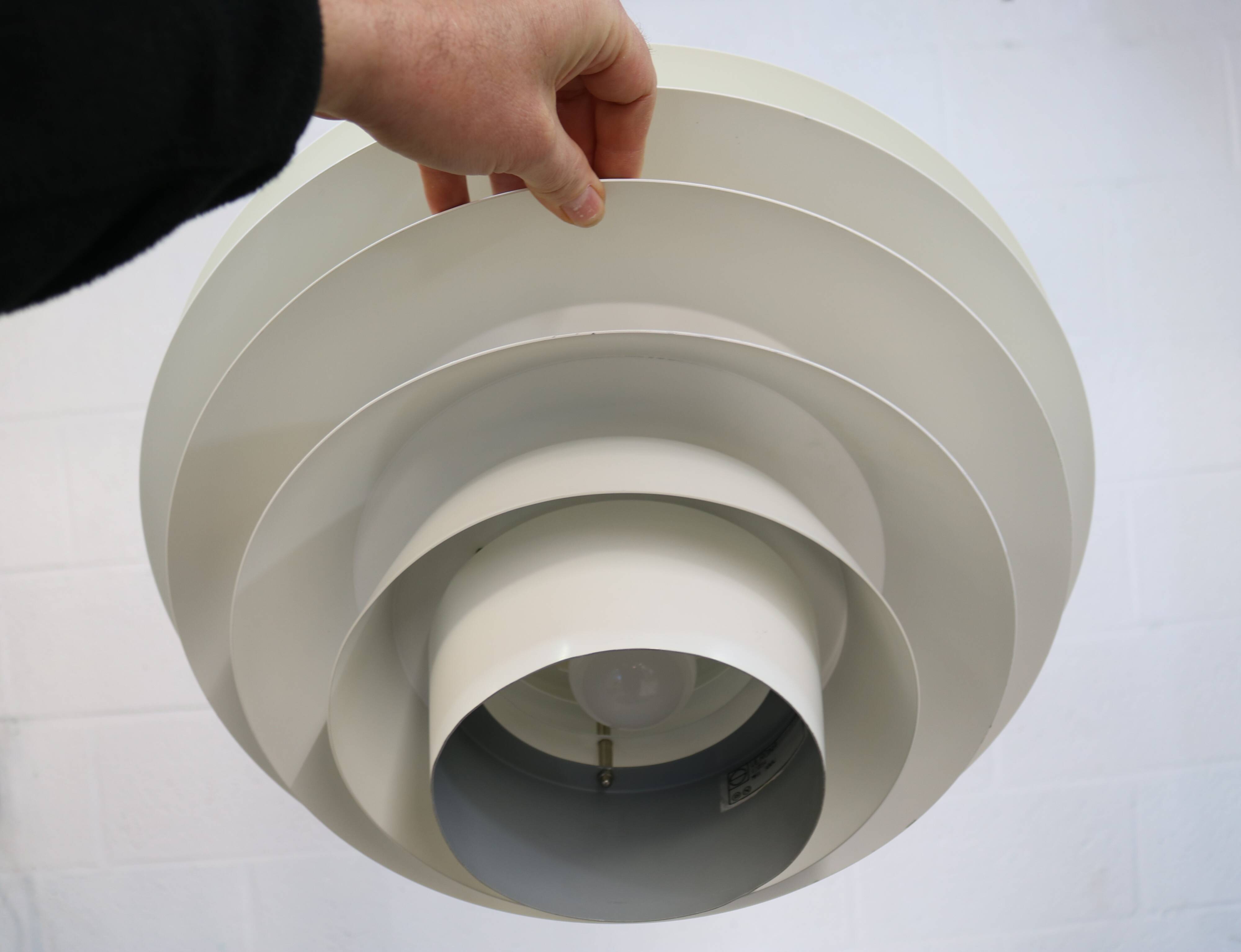 XL Verona Pendant Lamp by Svend Middelboe for Nordisk Solar - 1980s Scandinavian