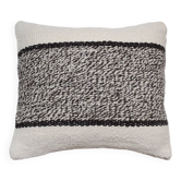 Coussin rectangulaire en laine à motifs