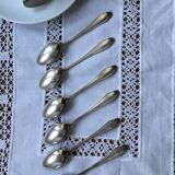 Set of 7 mocha spoons