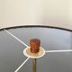 Danish floor lamp in teak and brass by Fog & Mørup 1960s