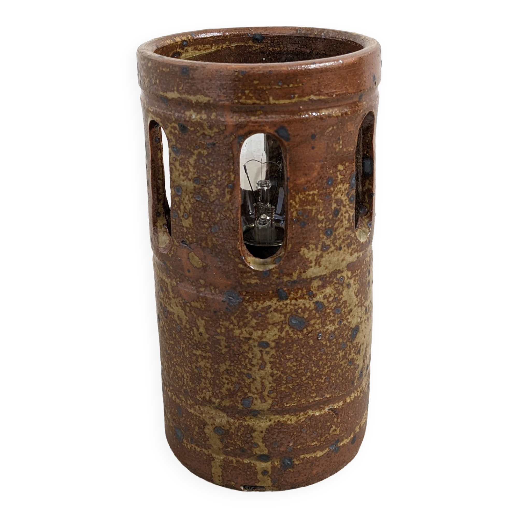 Night light in glazed stoneware from the 60s/70s