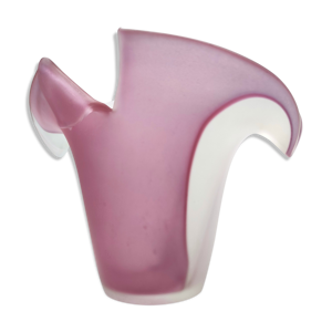 Vase en verre de murano