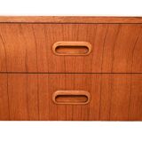 Scandinavian teak bedside table from the 1960s