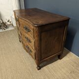 Louis XIV period chest of drawers in oak
