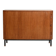 Scandinavian oak cabinet with tambour door, 1960s