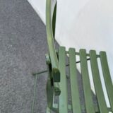 Chaise pliante à lattes